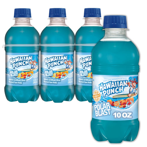 Hawaiian Punch Polar Blast Juice 10 Fluid Ounce · Bebida · 6 pzas