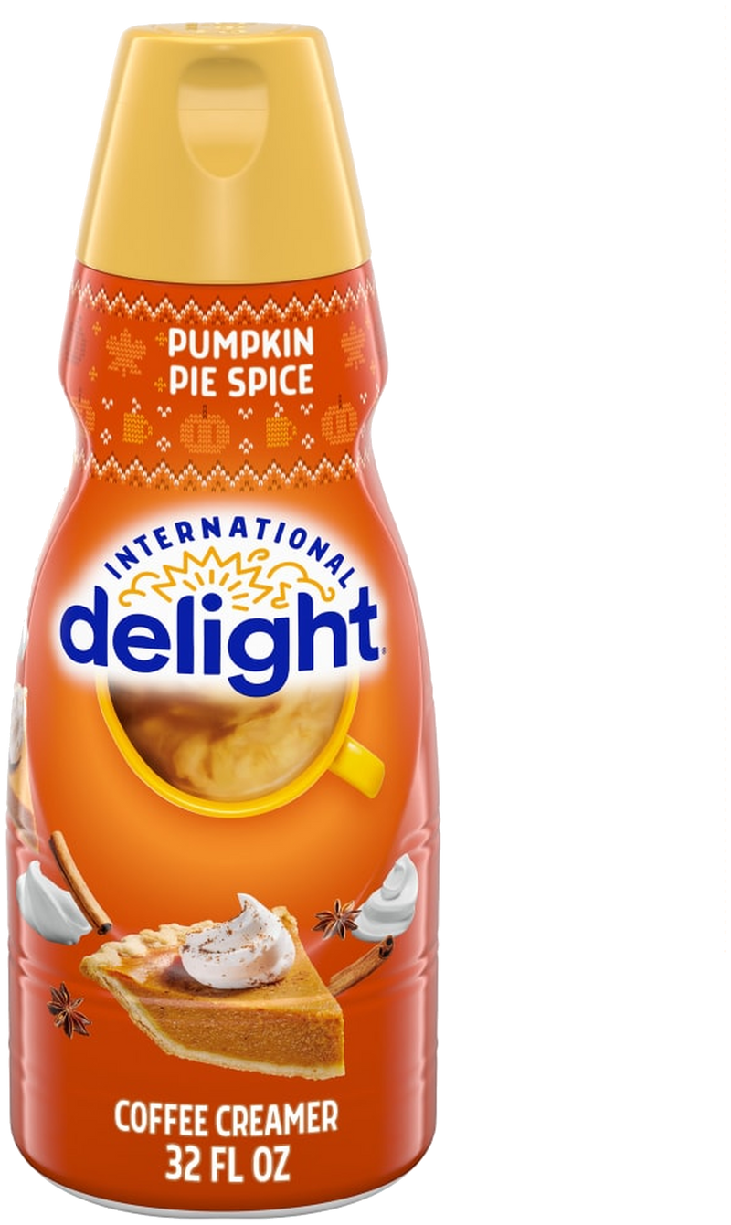 International Delight Pumpkin Pie Spice · Crema para café · 32 fl oz · botella