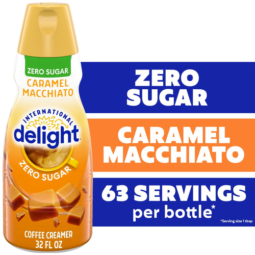 International Delight Caramel Macchiato · Crema para café · 32 fl oz · botella