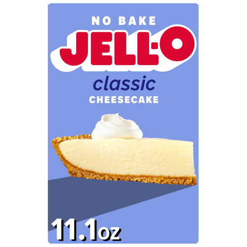 Jell-O No Bake Classic Cheesecake Dessert Kit · Pastelitos · 11.1 oz · caja