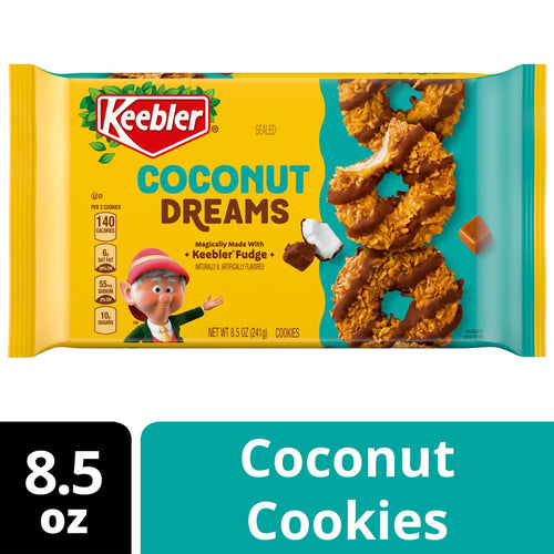 Keebler Coconut Dreams Coconut and Caramel Coated in · Galletas · 8.5 oz