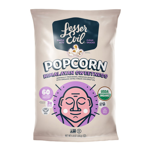 LesserEvil Himalayan Sweetness Organic · Palomitas · 6.4 oz
