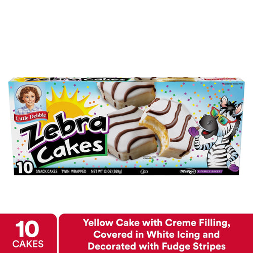 Cakes Little Debbie Family Pack ZEBRA® cakes · Pastelitos