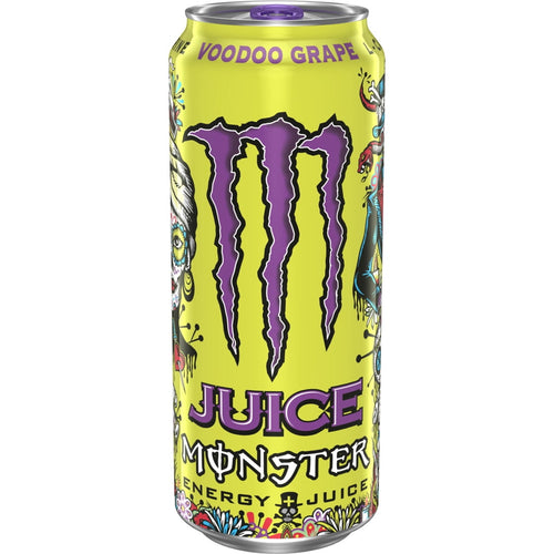 Juice Monster Voodoo Grape · Bebida energética · 16 fl oz · lata