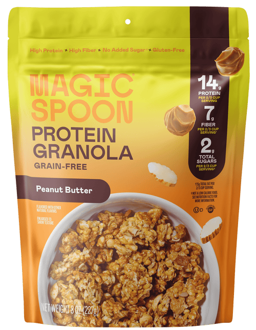 Magic Spoon Grain-Free Peanut Butter Protein · Granola · 8 oz · bolsa