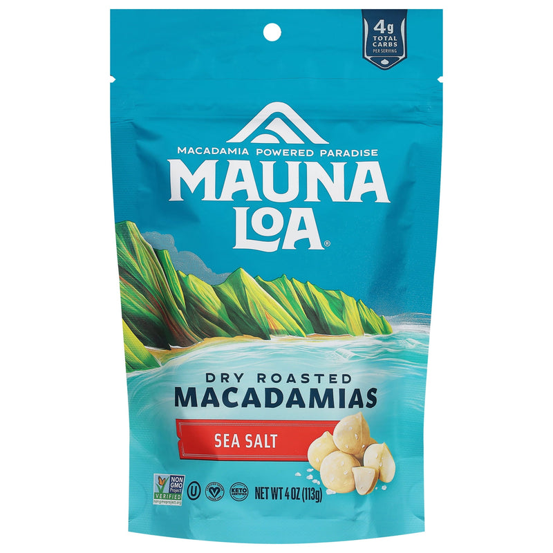 Mauna Loa Sea Salt Macadamia Nuts · Frutos secos · 4 oz · bolsa