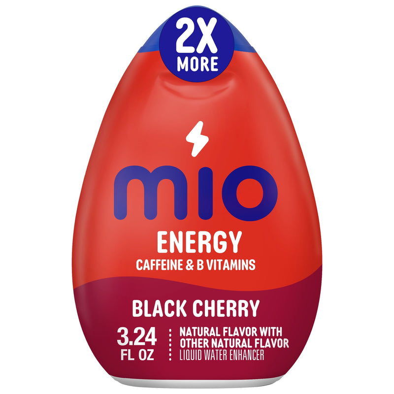 MiO Energy Black Cherry · Polvo para agua · 3.24 fl oz · botella