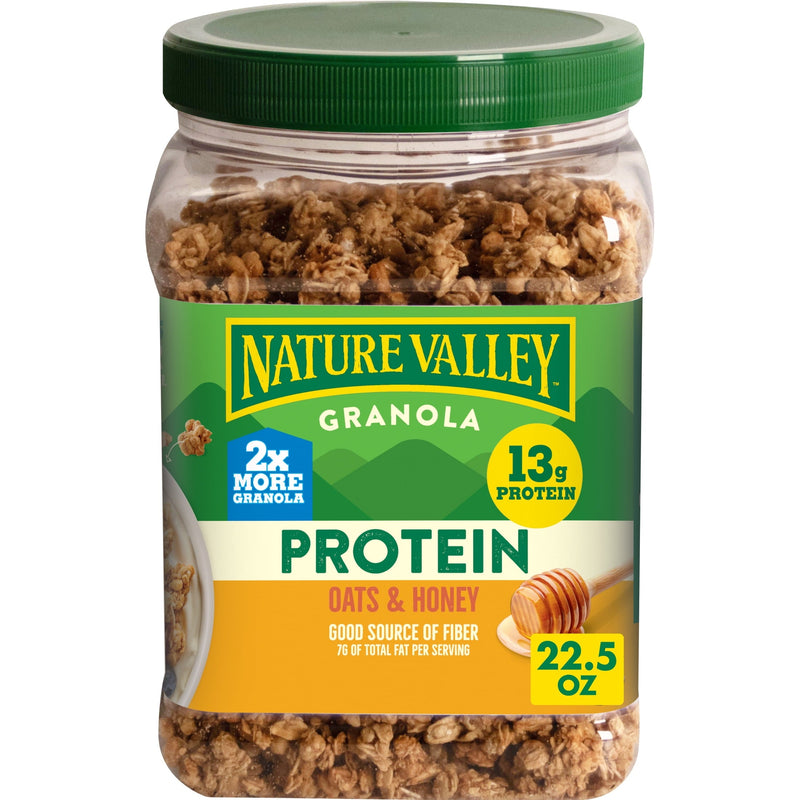 Nature Valley Protein Oats and Honey · Granola · 22.5 oz · bote