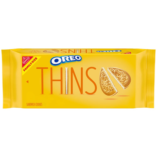 OREO Thins Golden · Galletas · 11.78 oz · tamaño familiar