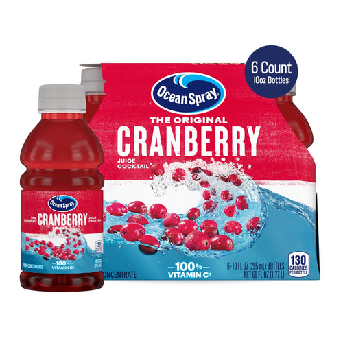 Ocean Spray® Cranberry · Bebida · 6 pzas de 10 fl oz