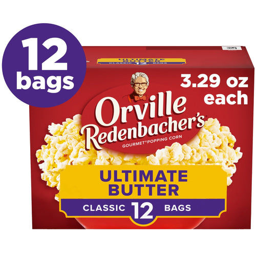 Orville Redenbacher’s Value Size Ultimate Butter · Palomitas · 12 pzas de 3.29 oz