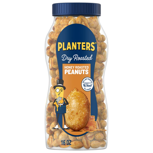 PLANTERS Honey Roasted Party · Snack salado · 16 oz · frasco
