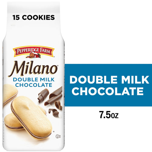 Pepperidge Farm Milano Double Milk Chocolate · Galletas · 15 galletas de 7.5 oz
