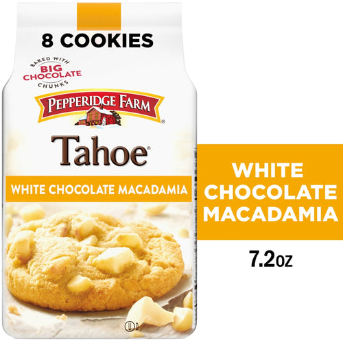 Pepperidge Farm Tahoe White Chocolate Macadamia Nut · Galletas · 8 galletas de 7.2 oz