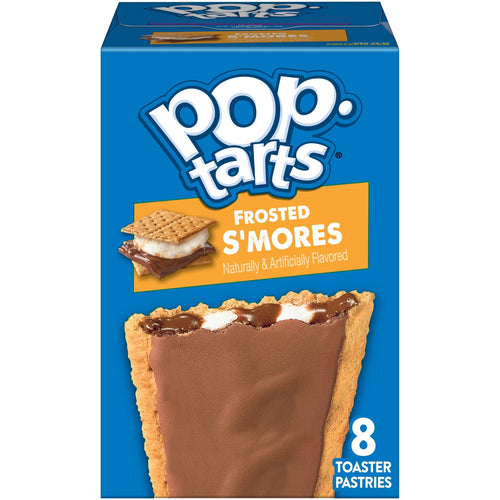 Pop-Tarts Frosted S'mores · Pastelitos · 8 pzas de 13.5 oz