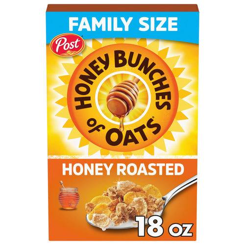 Honey Bunches of Oats Honey Roasted with Oats and Clusters · Granola · 18 oz · caja