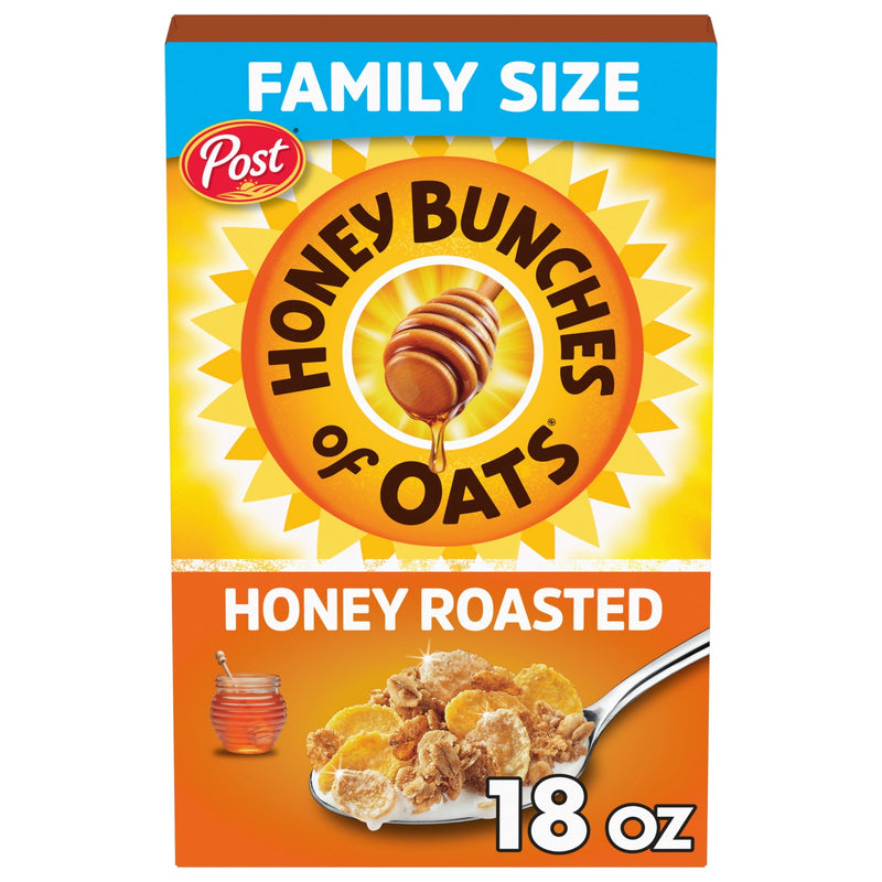 Honey Bunches of Oats Honey Roasted with Oats and Clusters · Granola · 18 oz · caja