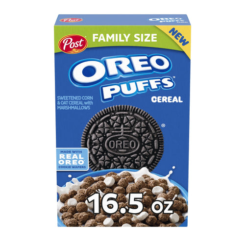 Post OREO PUFFS™ Chocolatey Breakfast · Cereal · 16.5 oz · caja