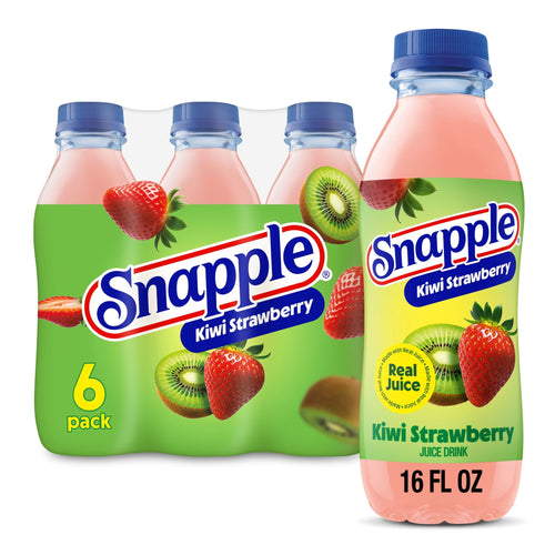 Snapple Kiwi Strawberry · Bebida · 6 pzas de 16 fl oz