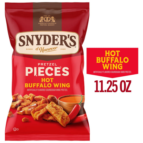 Snyder's of Hanover Hot Buffalo Wing Pretzel Pieces · Pretzels · 11.25 oz · bolsa