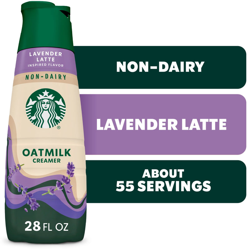 Starbucks Lavender Latte Inspired · Crema para café · 28 fl oz · botella