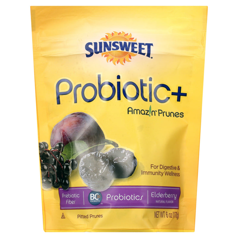 Sunsweet Probiotic+ Amazin Prunes · Fruta seca · 6 oz · bolsa