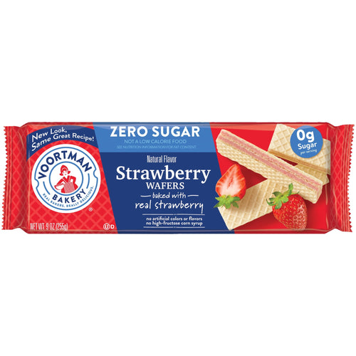 VOORTMAN Bakery Strawberry Wafer · Galletas · 9 oz
