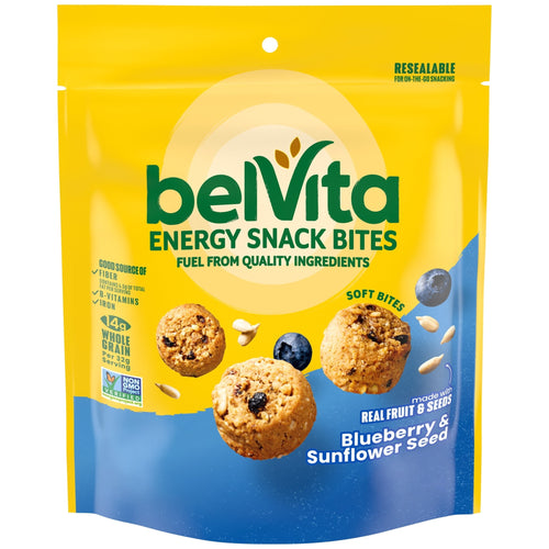 belVita Energy Bites Blueberry and Sunflower Seed · Galletas · 5 oz