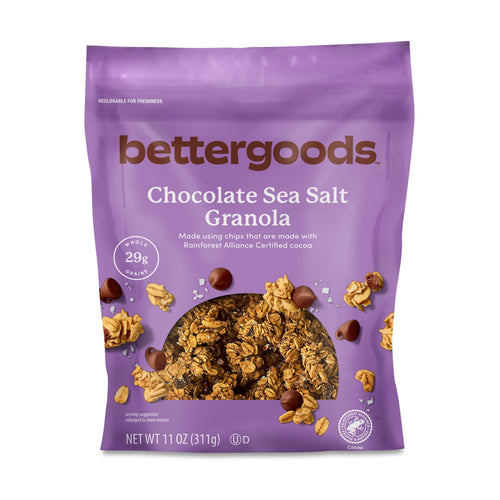 bettergoods Chocolate Indulgence Chocolate Sea Salt · Granola · 11 oz