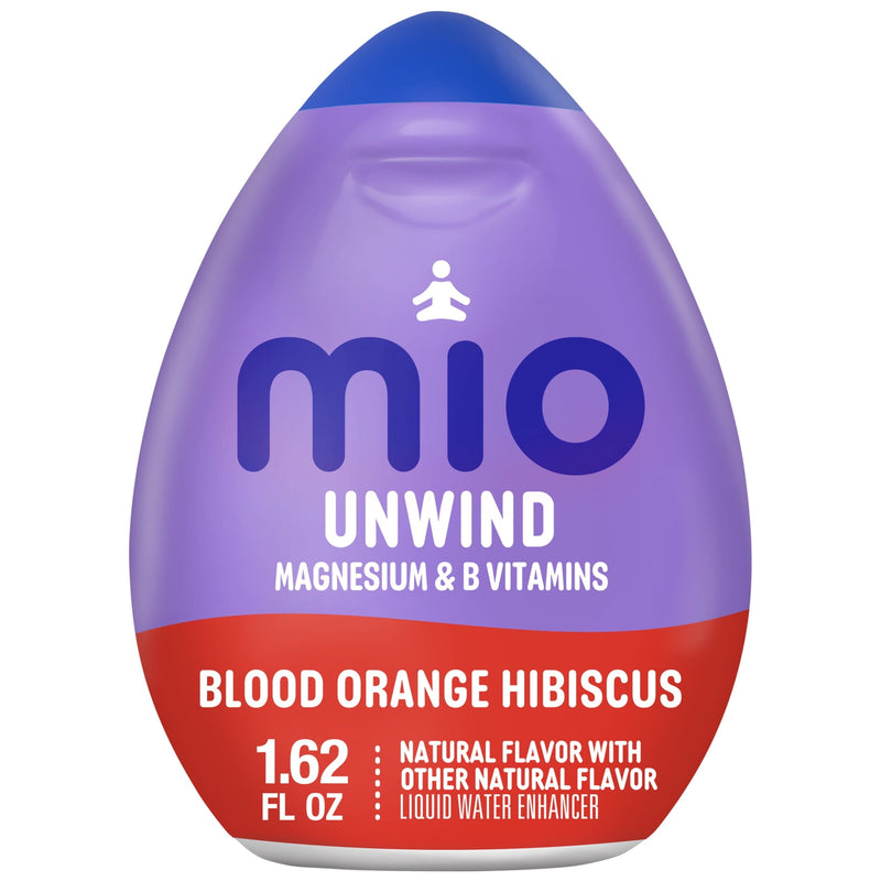 Mio Unwind Blood Orange Hibiscus Liquid with Magnesium · Polvo para agua · 1.62 fl oz · botella